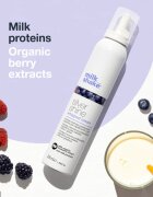 milk_shake® Silver Shine spumă cremoasă pentru păr blond neutralizeaza tonurile de galben 200 ml