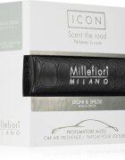 Millefiori Icon Wood & Spices parfum pentru masina 1 buc