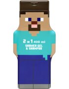 Minecraft Shower Gel & Shampoo gel de duș și șampon delicat pentru copii 400 ml