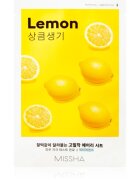 Missha Airy Fit Lemon Mască de iluminare și revitalizare 19 g