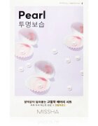 Missha Airy Fit Pearl Mască textilă cu efect de iluminare și hidratare 19 g