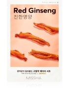 Missha Airy Fit Red Ginseng Masca hidratanta cu efect revitalizant sub forma de foaie 19 g