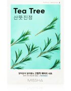 Missha Airy Fit Tea Tree masca de celule cu efect de curatare si reimprospatare pentru piele sensibilă 19 g