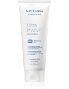 Missha Super Aqua 10 Hyaluronic Acid cremă hidratantă pentru curățare 200 ml