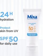 MIXA Anti-Dryness crema de zi hidratanta SPF 50 50 ml