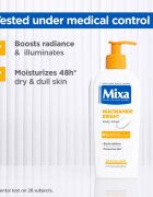 MIXA Niacinamide Bright unt pentru corp unt de shea 250 ml