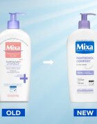 MIXA Panthenol Comfort lapte de corp calmant pentru piele foarte uscată sensibilă sau predispusă la dermatită atopică 400 ml