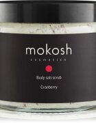 Mokosh Cranberry peeling corporal cu saruri 300 g