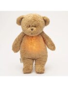Moonie Bear 2.0 Organic Cappuccino jucărie de adormit cu melodie 1 buc