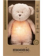 Moonie Bear 2.0 Organic Rose jucărie de adormit cu melodie 1 buc