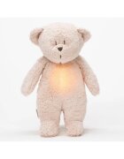 Moonie Bear 2.0 Organic Rose jucărie de adormit cu melodie 1 buc