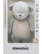 Moonie Bear 2.0 Organic Silver jucărie de adormit cu melodie 1 buc