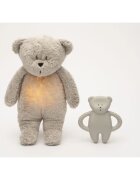 Moonie Natural Teether Grey jucărie pentru dentiție 1 buc