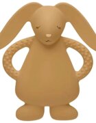 Moonie Natural Teether Rabbit jucărie pentru dentiție Cappucino 1 buc