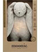 Moonie The Humming Friend 2.0 Organic Grey jucărie de adormit cu melodie 1 buc