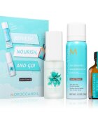 Moroccanoil Refresh Nourish and Go! (Dark Tones) set pentru părul închis la culoare pentru femei