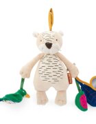 MOULIN ROTY Baboo the Tiger jucărie suspendabilă contrastantă 0m+ 1 buc