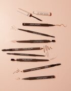MUA Makeup Academy Brow Define creion de sprancene de lunga durata cu pensula culoare Black 12 g