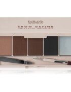 MUA Makeup Academy Brow Define paletă fard pentru sprâncene sub formă de pudră compactă cu aplicator 1 buc