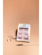 MUA Makeup Academy Brushes Angled Brow & Liner pensulă pentru gene și sprâncene 1 buc