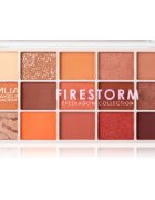 MUA Makeup Academy Eyeshadow Collection 15 Shade Palette paletă cu farduri de ochi culoare Firestorm 12 g