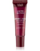 MUA Makeup Academy Hydra Juice Peptide Shimmer Lip Balm balsam de buze pentru stralucire culoare Chery Kiss 10 ml