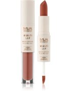 MUA Makeup Academy Multi Lip Nude Edition ruj rezistent si luciu de buze. duo culoare Classic 3.2 g