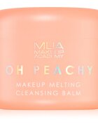 MUA Makeup Academy Oh Peachy balsam demachiant cu ulei cu arome de piersici 70 g