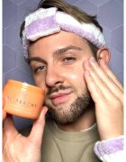 MUA Makeup Academy Oh Peachy balsam demachiant cu ulei cu arome de piersici 70 g