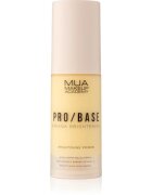 MUA Makeup Academy PRO/BASE Banana Brightening bază pentru machiaj iluminatoare 30 ml