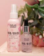 MUA Makeup Academy PRO/BASE Rose baza de machiaj iluminatoare cu extracte de trandafiri salbatici 15 ml