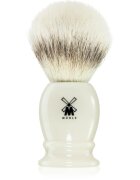 Mühle Silvertip Fibre Ivory Resin Pamatuf pentru barbierit Medium 1 buc