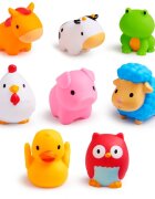 Munchkin Bath Farm Bath Squirts jucărie pentru apă 9 m+ 8 buc