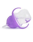 Munchkin Click Lock™ Tip & Sip ceasca cu pai cu greutăți Purple 6 m+ 1 buc