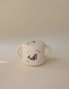 Mushie Baby Snack Cup ceasca pentru gustare Whales 1 buc