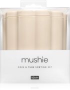 Mushie Coin & Tube Sorting Set joc de sortare 10m+ 1 buc