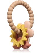 Mushie Teething Ring jucărie pentru dentiție Nature 1 buc
