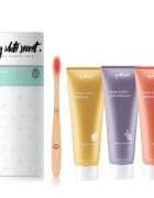 My White Secret Gift Pack Fruits Toothpaste + Toothbrush set pentru îngrijirea dentară