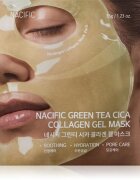 Nacific Green Tea Collagen Gel Mask masca pentru albirea tenului cu efect de hidratare 1 buc