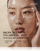 Nacific Rice + Pepta Collagen Gel Mask mască textilă hidratantă pentru strălucirea și netezirea pielii 1 buc