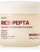 Nacific Rice + Pepta Collagen Gelato Pack Cleanser gel hidratant de curatare pentru fortificarea barierei cutanate 150 g