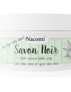 Nacomi Bye-Bye oily skin! săpun negru pentru fata si corp 120 g