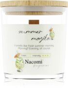 Nacomi Soy Candle Home Fragrances lumânare parfumată cu fitil din lemn 140 g