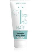 Naif Baby & Kids 2-in-1 gel si sampon pentru bebelusi fara parfum 200 ml
