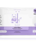 Naif Baby & Kids Lotion Wipes Șervețele umede pentru nou-nascuti si copii 54 buc