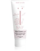 Naif Baby & Kids Zinc Cream crema protectoare pentru nou-nascuti si copii fără parfum 75 ml