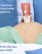 Naif Mom Nourishing Belly Balm balsam pentru corp impotriva vergeturilor 150 ml