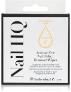 Nail HQ Acetone Free șervețele pentru înlăturarea lacului de tip gel fara acetona 10 buc