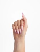 Nail HQ Almond Purple French unghii artificiale cu lipici 24 buc