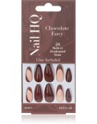 Nail HQ Almond unghii artificiale Chocolate Envy 24 buc
